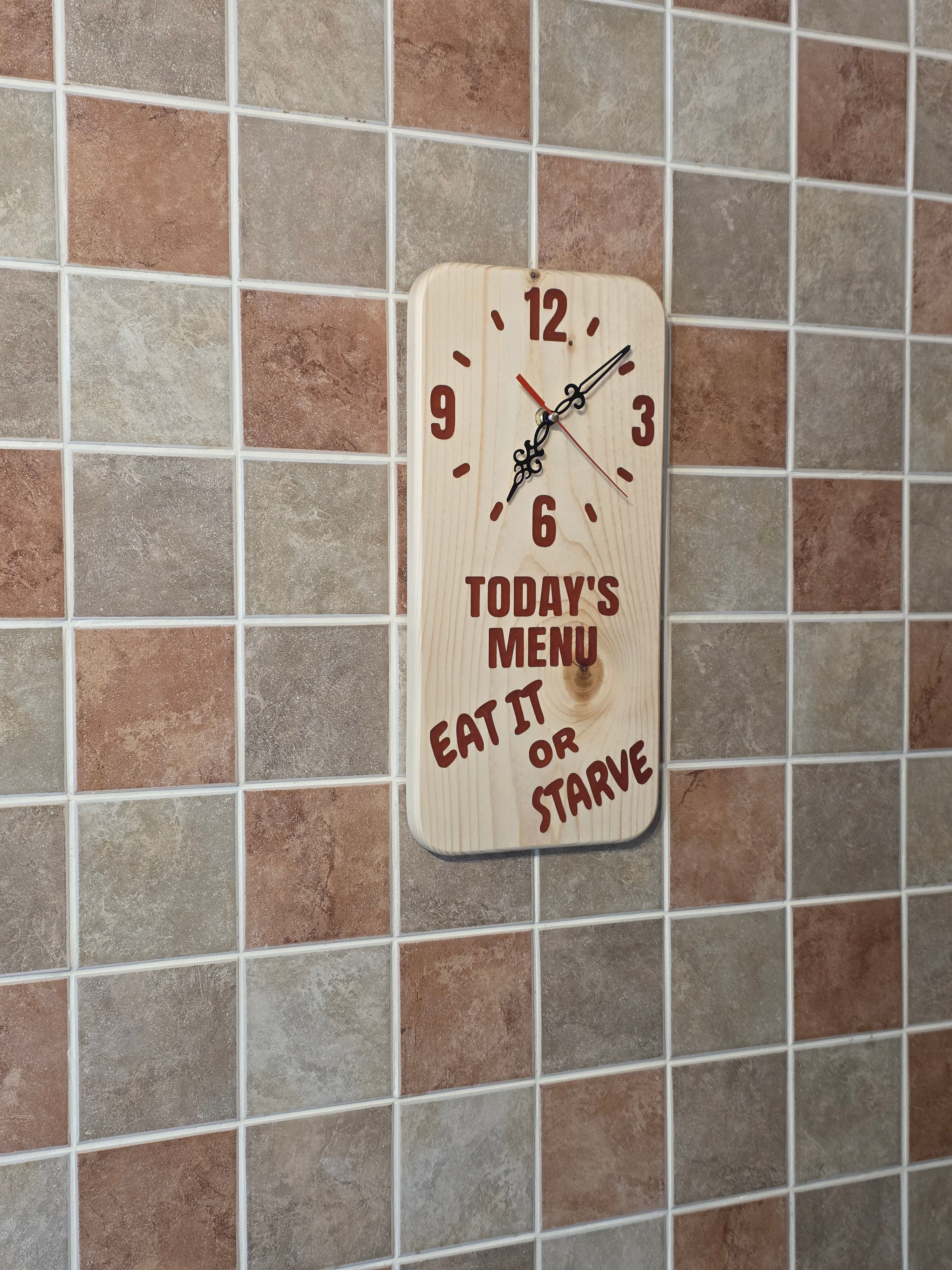 Kitchen wall clock